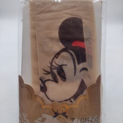 Mo E Minnie Mouse Tights NIB M-L